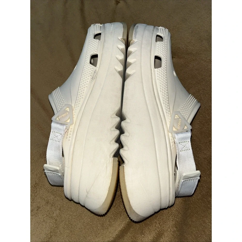 Crocs Hiker Xscape Clog BONE Womens 12.5 Mens 11 208365-108 Trail‎ Beach Shoes